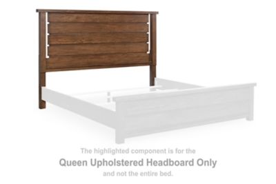 Kristiland - Queen Panel Headboard - Warm Brown