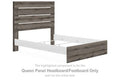 Graystorm - Queen Panel Headboard/Footboard - Brown Gray