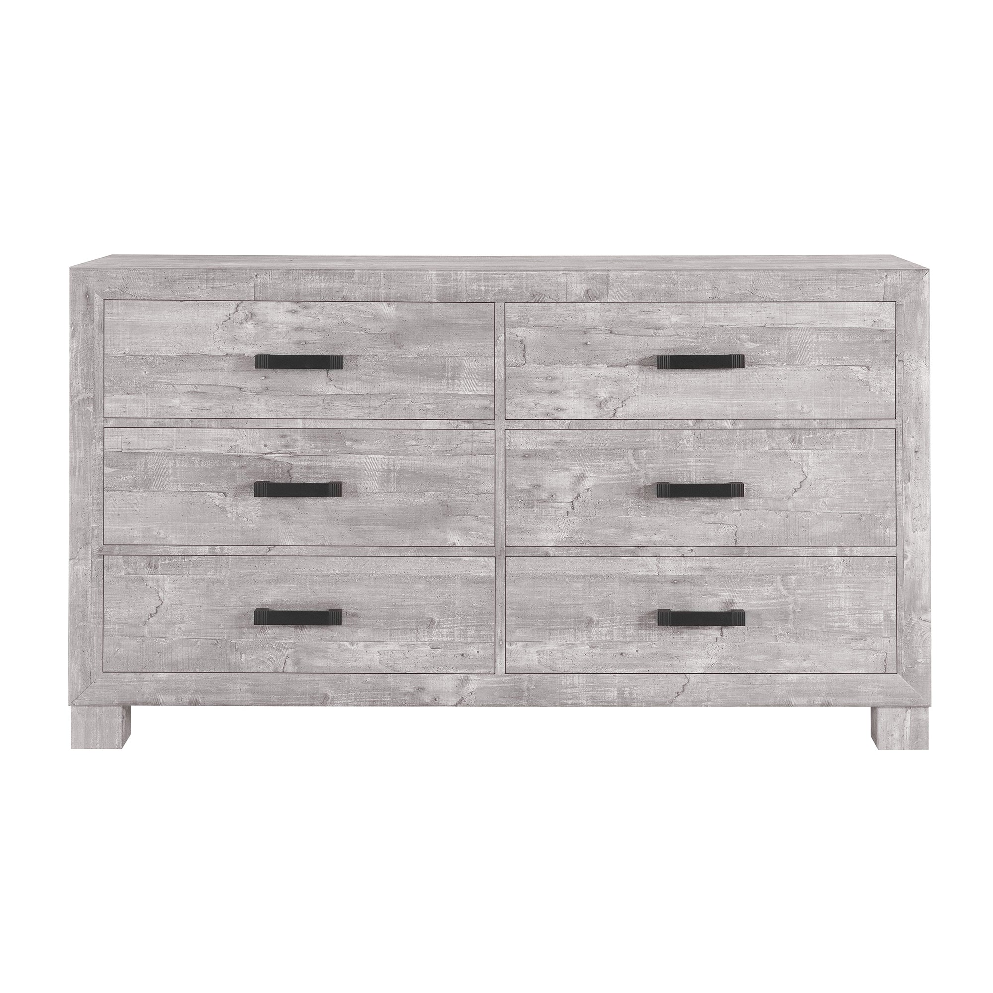 Farmhouse ROVER Grey Dresser | Solid Wood Storage