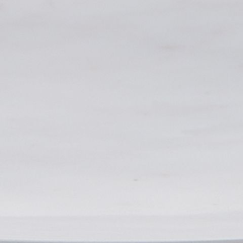 White round tray top surface with smooth marble-look finish