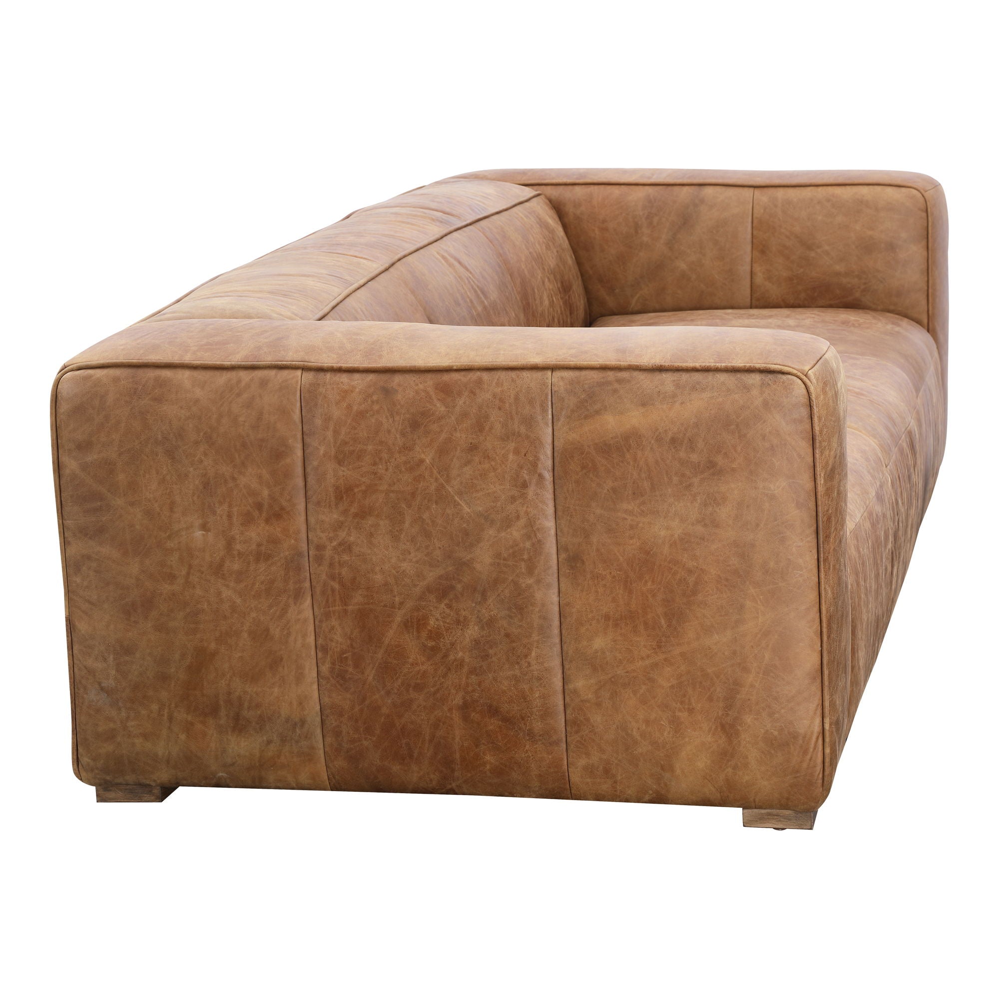 Bolton Sofa - Cappuccino Brown Top-Grain Leather - Comfortable and Stylish Living Room Furniture