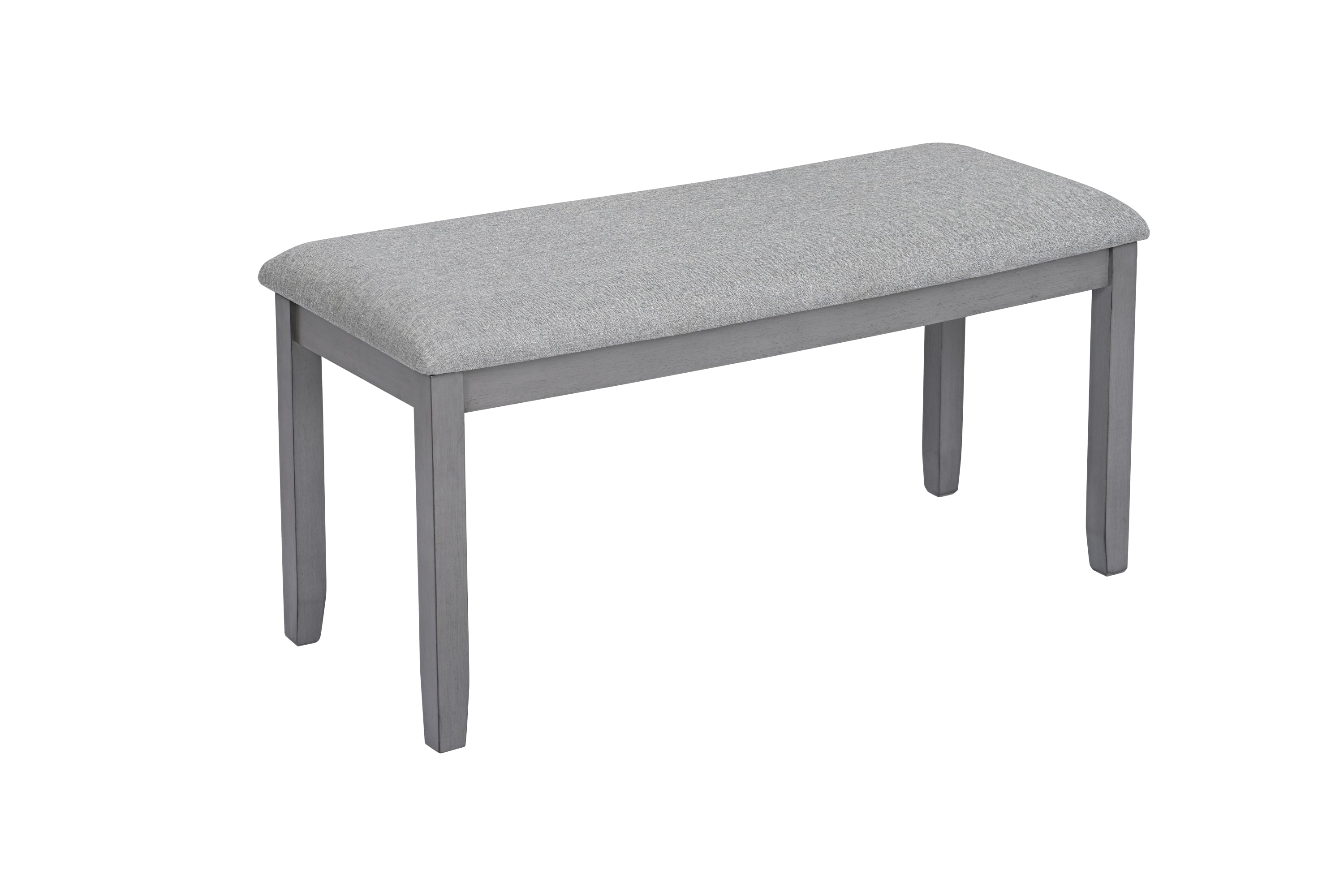 6 Piece Dining Set w/ Bench - Gray