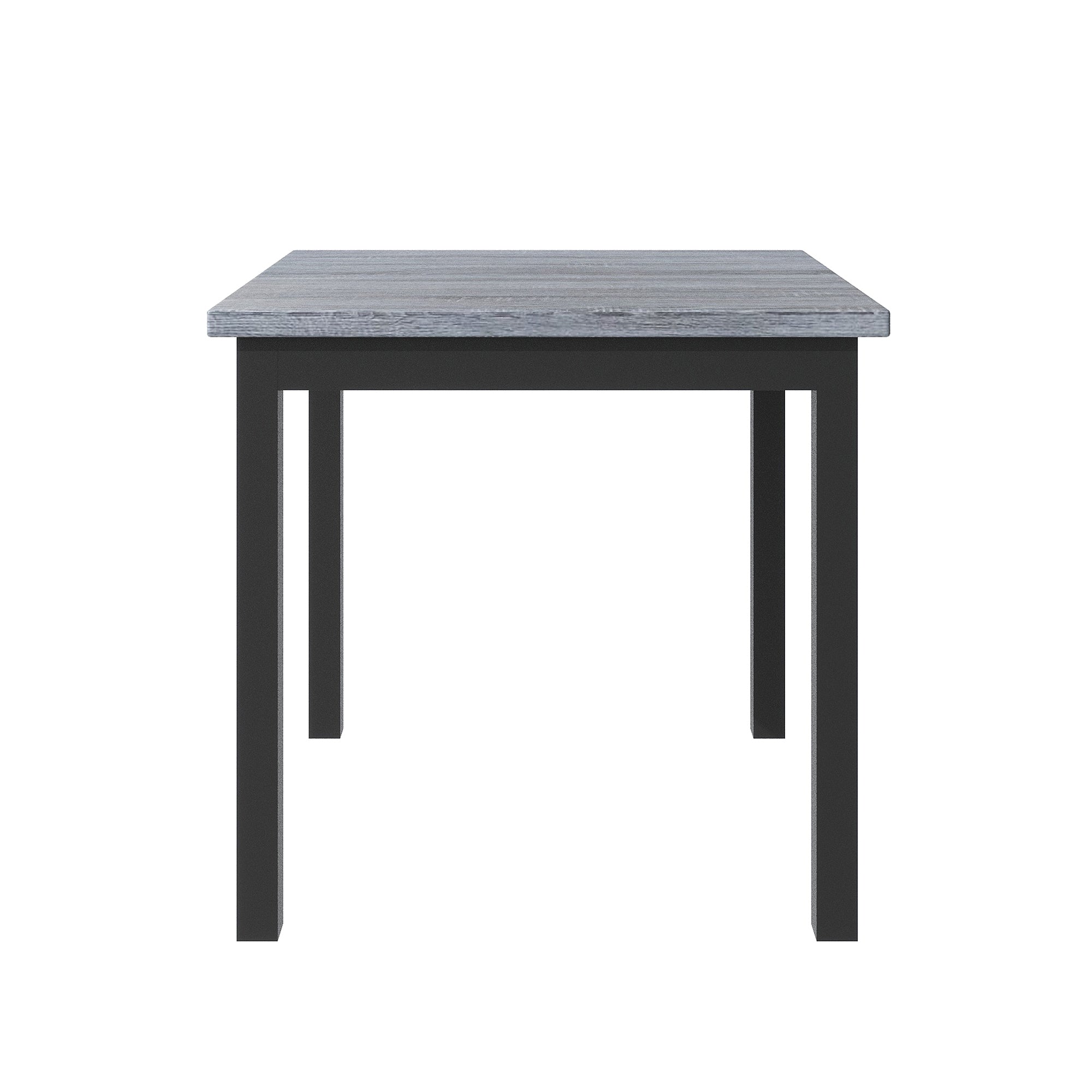 5-Piece Counter Height Dining Set, Black