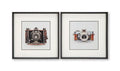 Dirkgrove - Wall Art Set (Set of 2) - Black / White / Brown