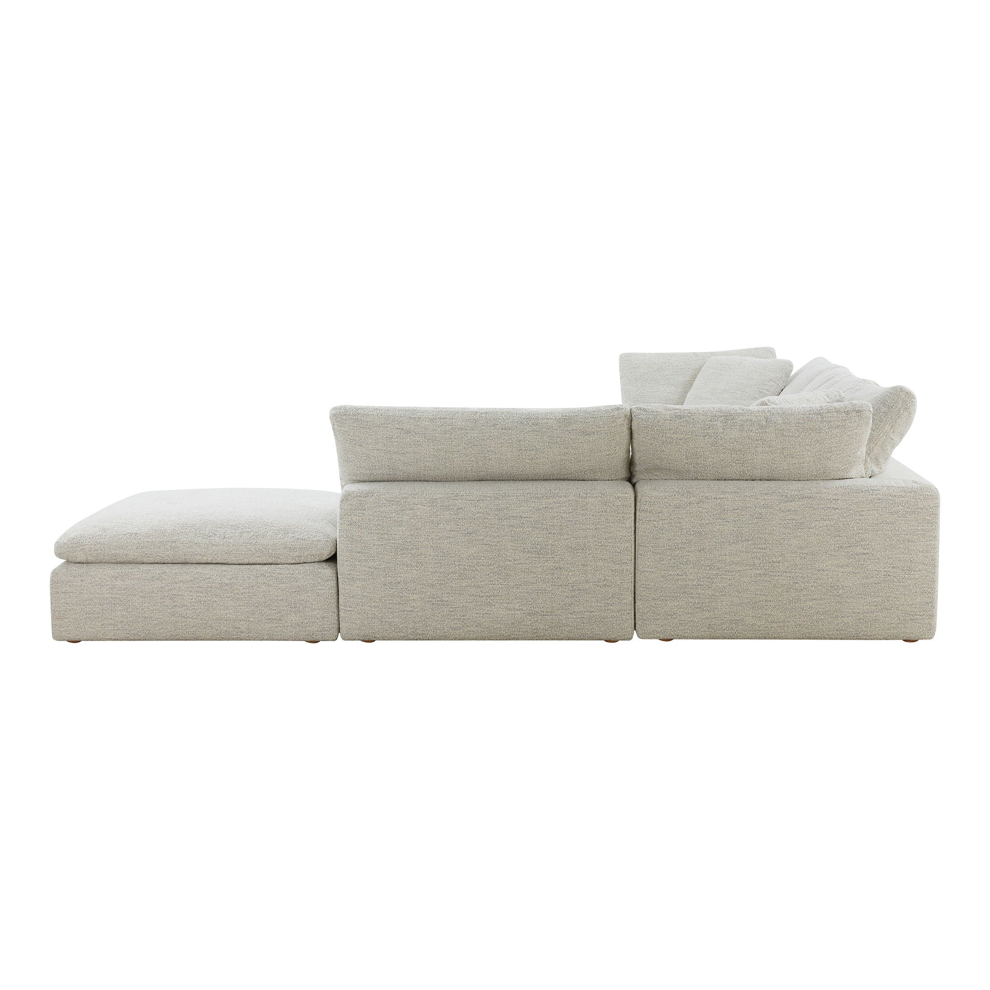 Clay Dream Modular Sectional - Coastside Sand, Stain-Resistant