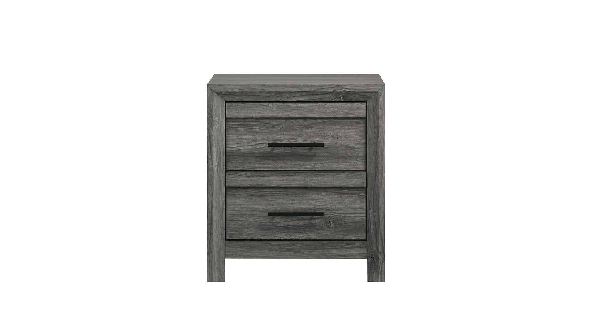 Denver Modern 4 Pc Twin Bedroom Set - Gray