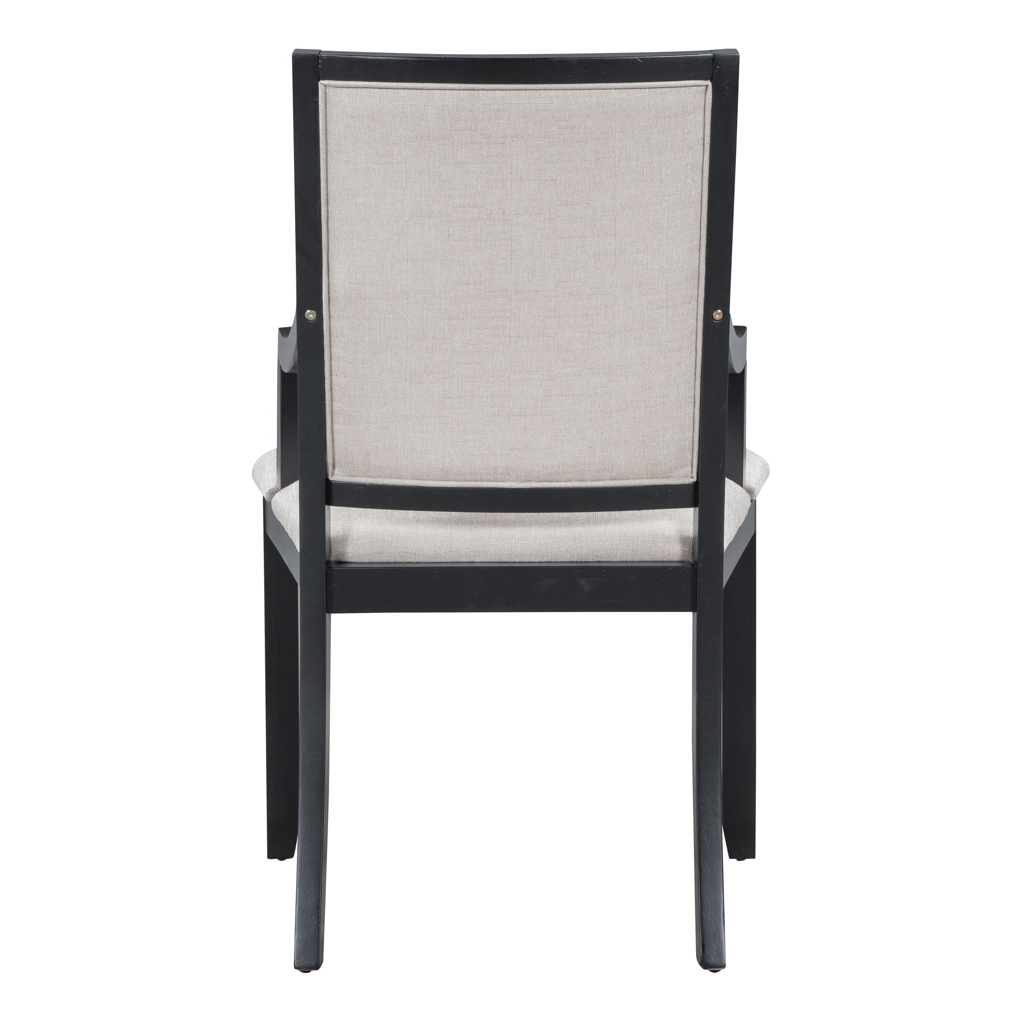 Retro 5-Pc Dining Set Black Oak