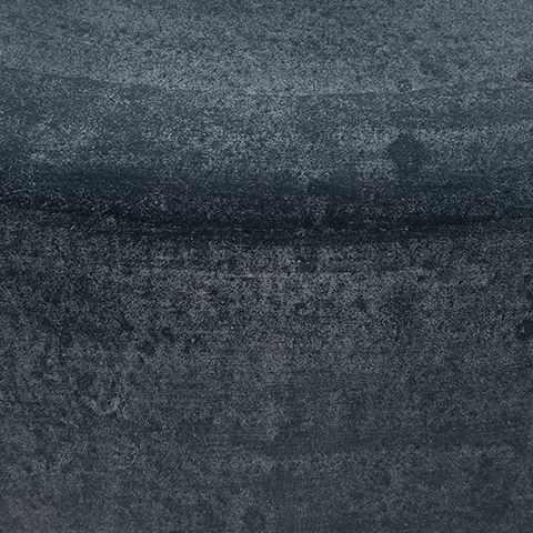 Meadie 12" vase close-up of dark speckled textured ceramic surface