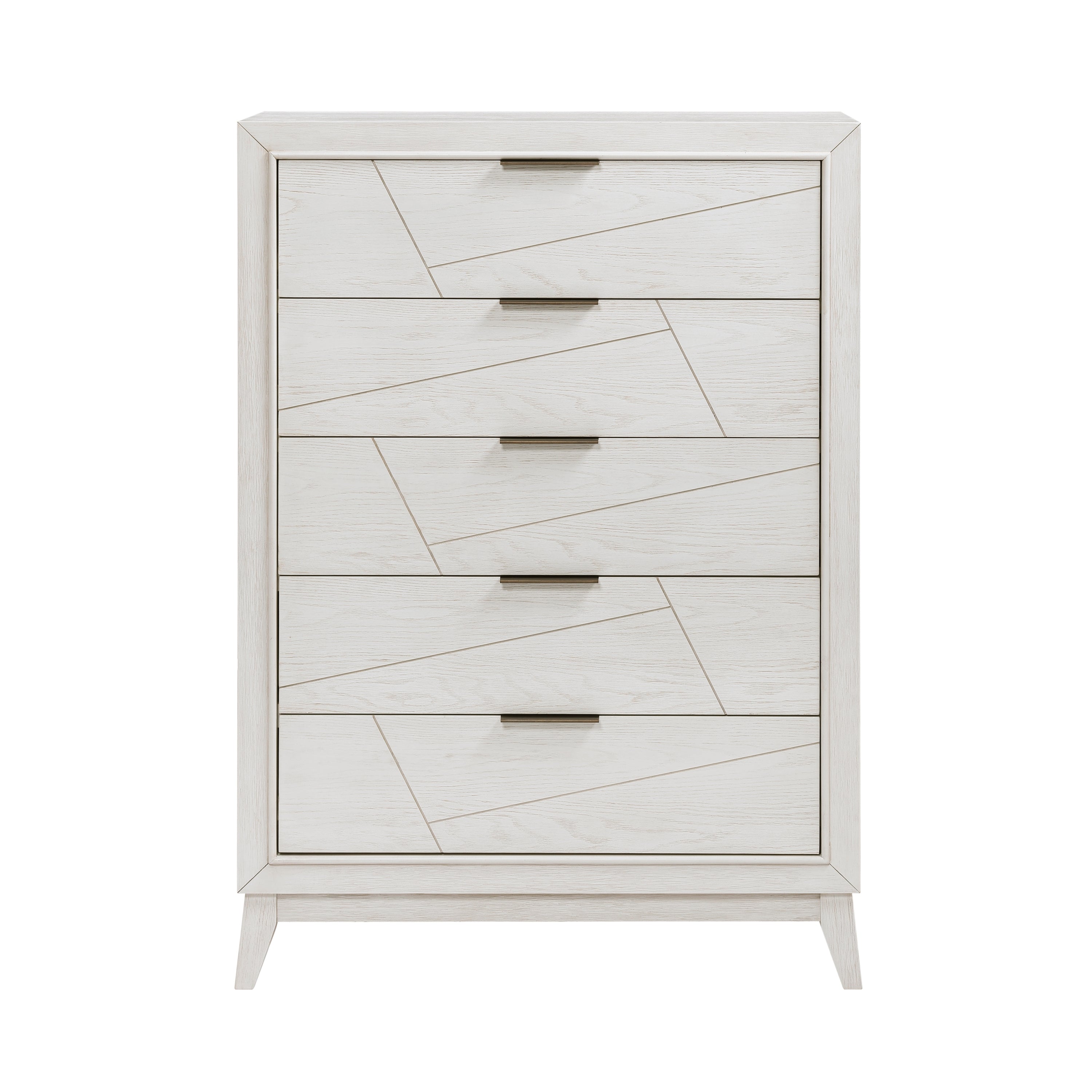 Antique White Modern Bedroom Storage Chest with Drawers