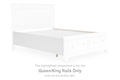 Fortman - Queen/King Rails - White