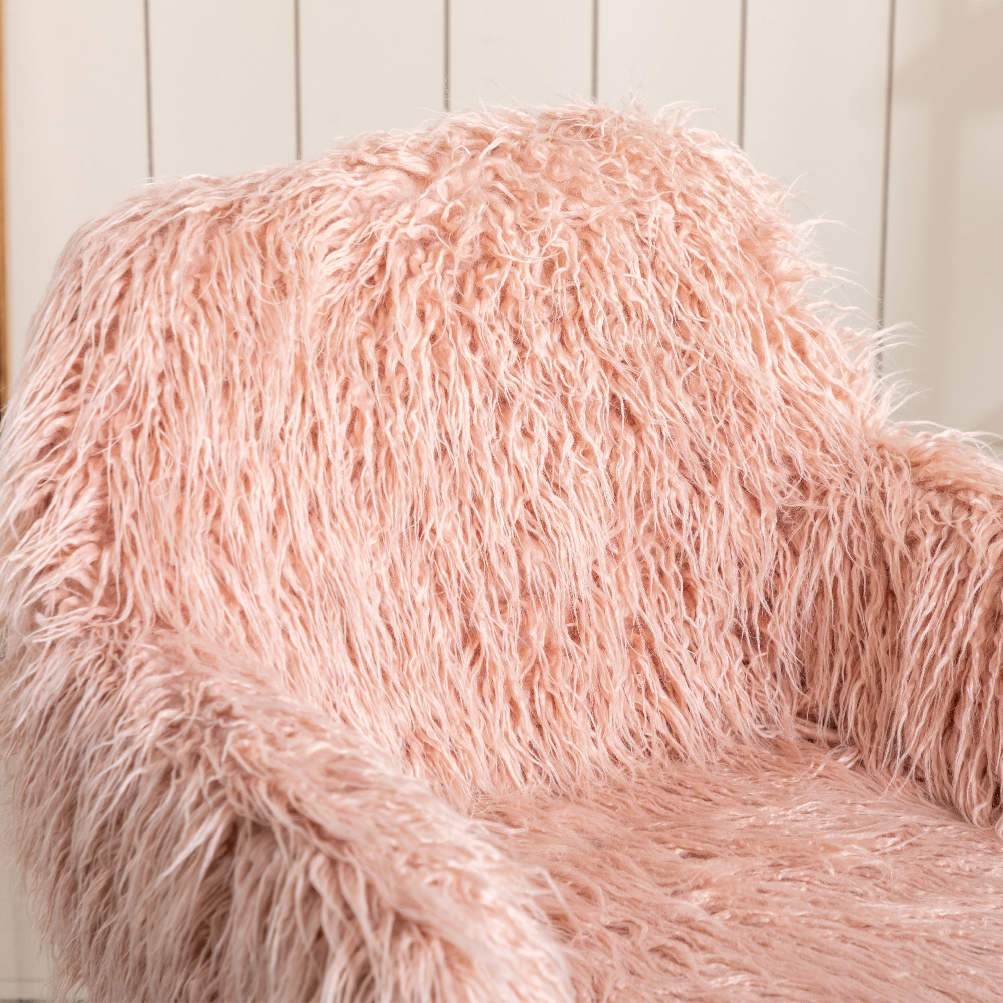 Fluffy Home Office Chair | Makeup Vanity Chair for Girls