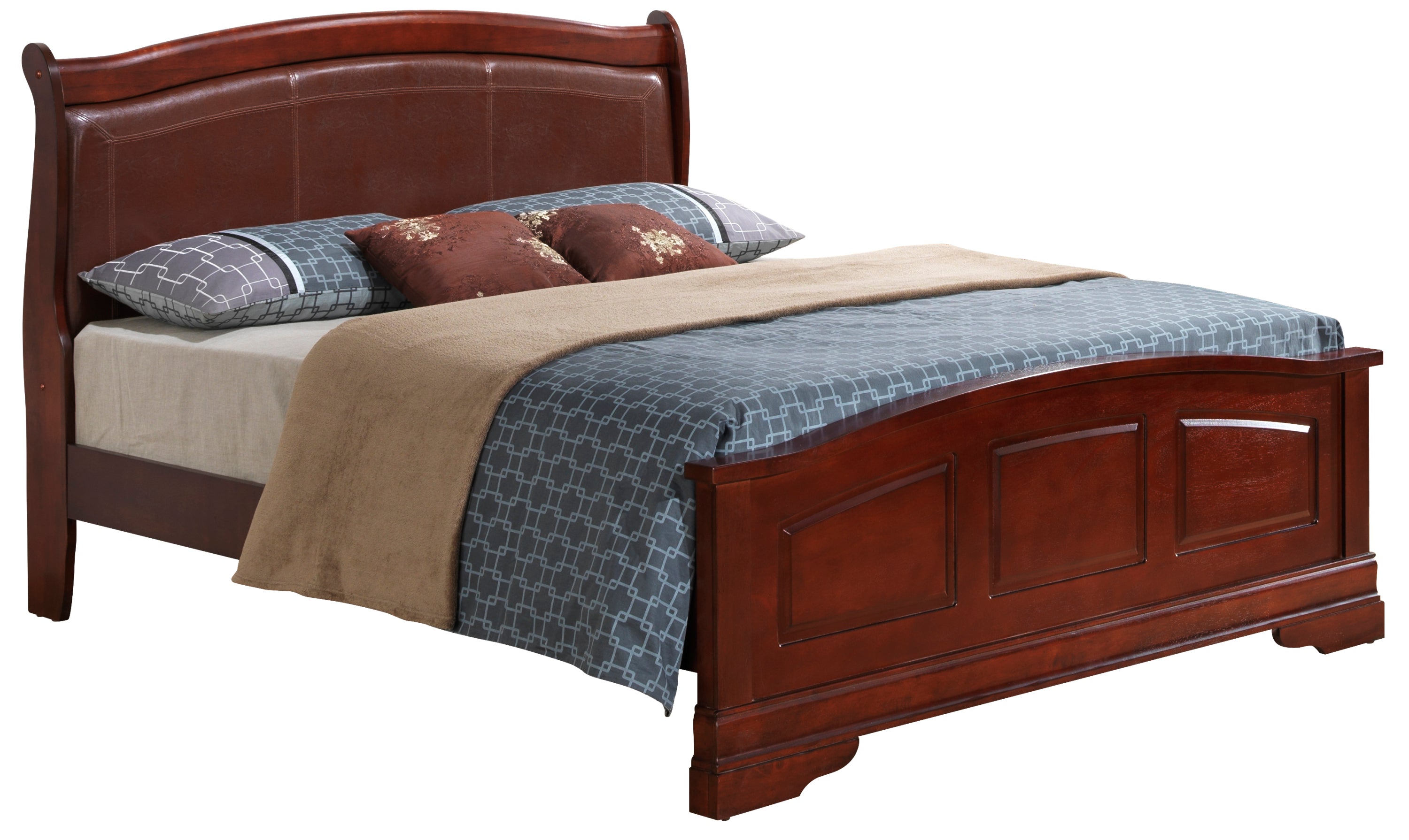 Classic Cherry Queen Bed | Timeless Elegance & Quality