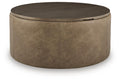 Bethanstone - Storage Ottoman - Warm Brown