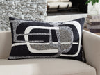 Gavrileigh - Pillow (Set of 4) - Black / Gray / Ivory