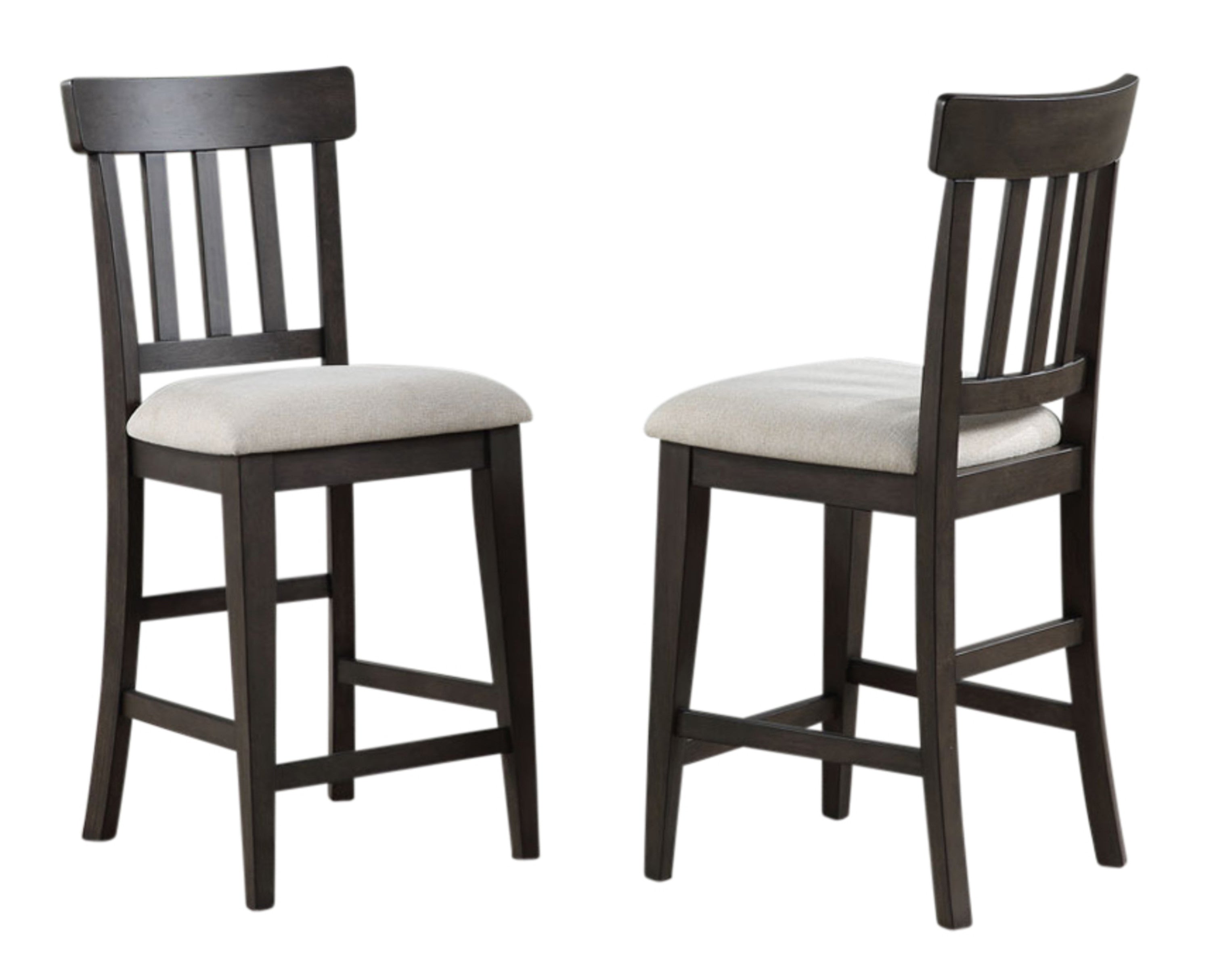 Napa 9-Piece Counter Height Dining Set - Dark Brown