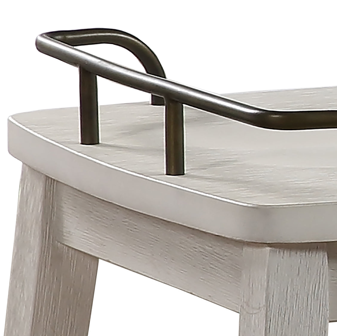 Pendleton White Counter Stool