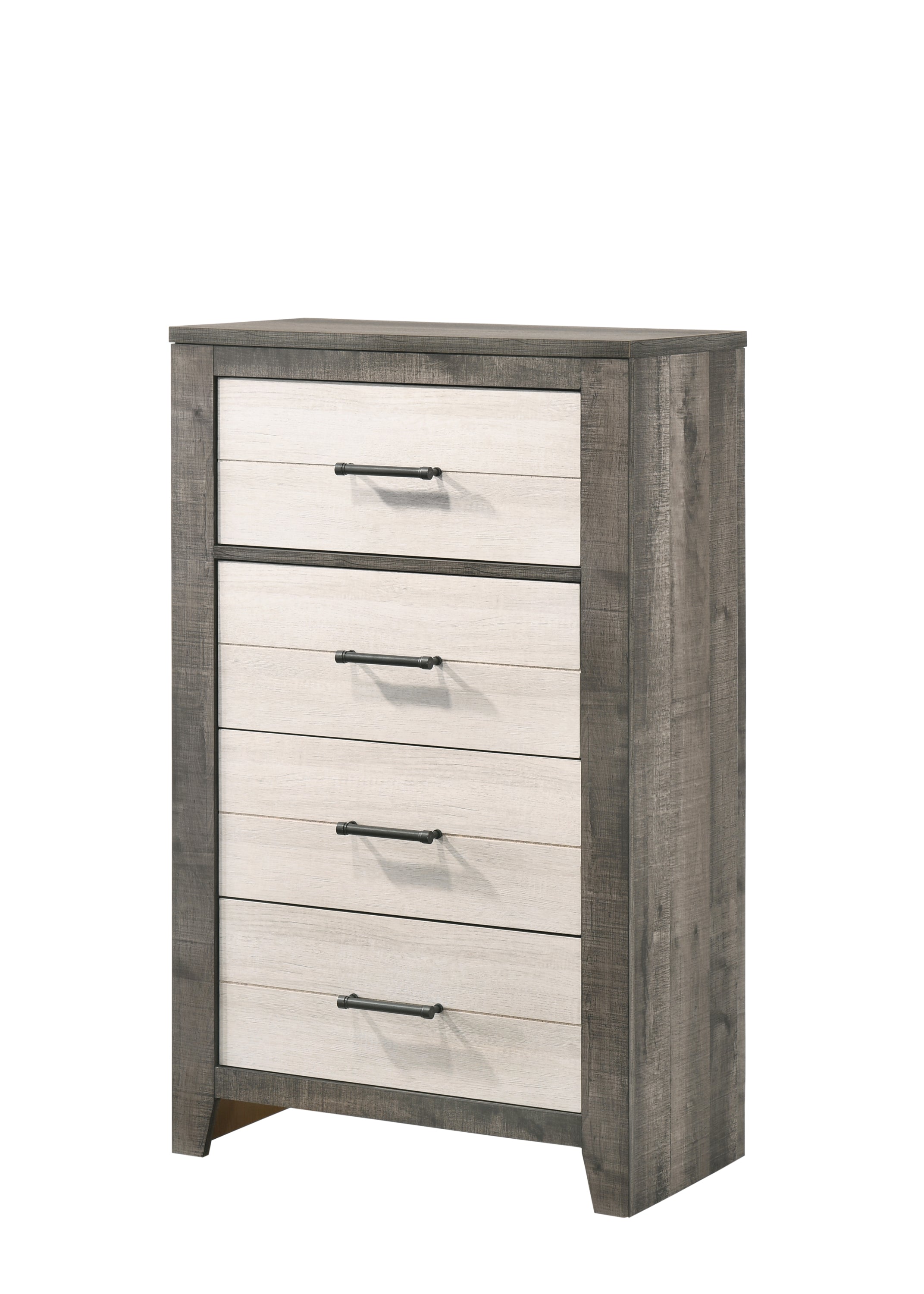 Rhett White Chest: Modern Bedroom Storage Solution