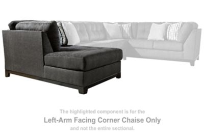 Reidshire - LAF Corner Chaise - Steel