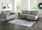 Hazela - 2 Pc. - Sofa Chaise, Loveseat - Charcoal