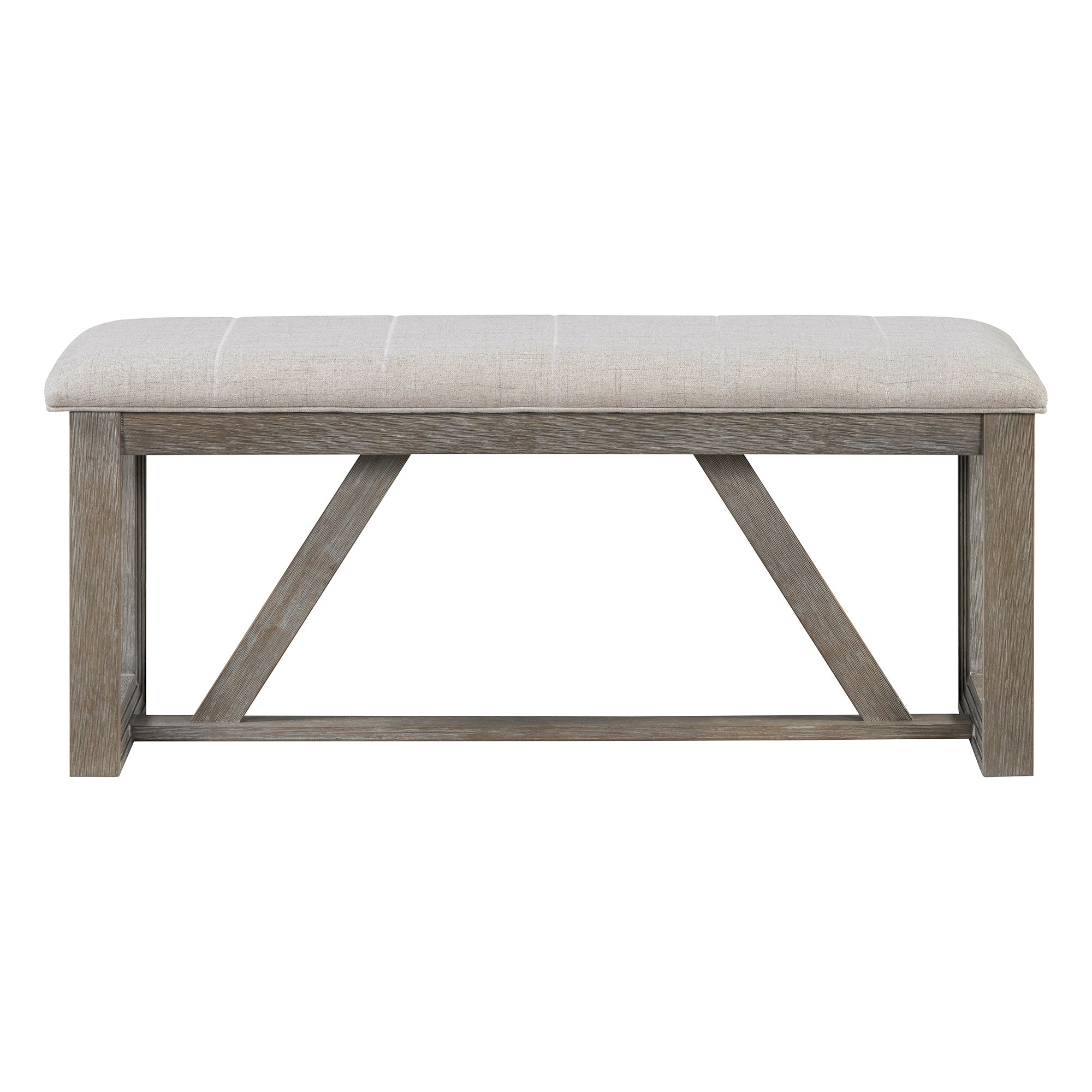 6-Pc Retro Dining Set Gray