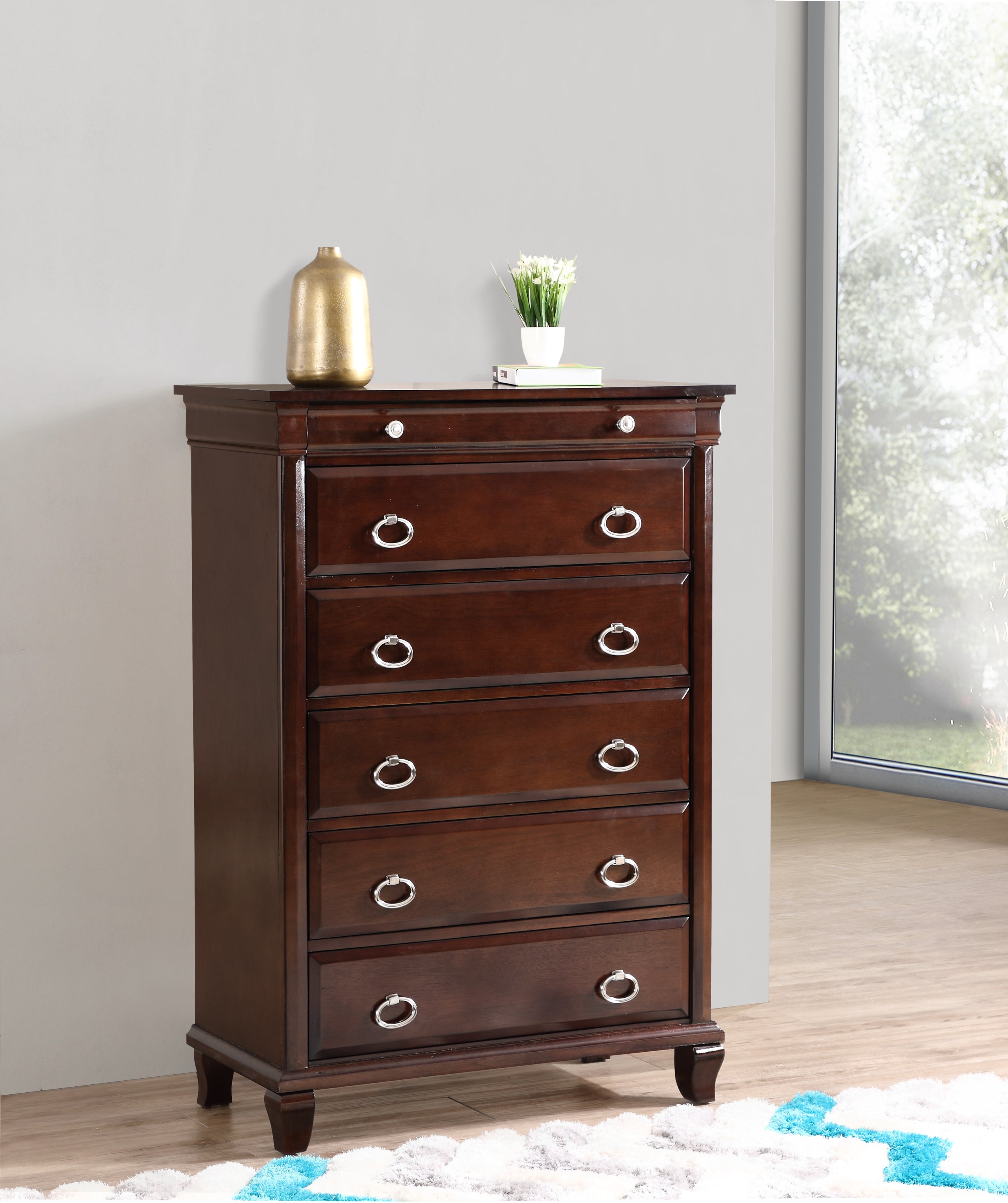 Triton G9000-CH Cappuccino Chest - Bedroom Storage