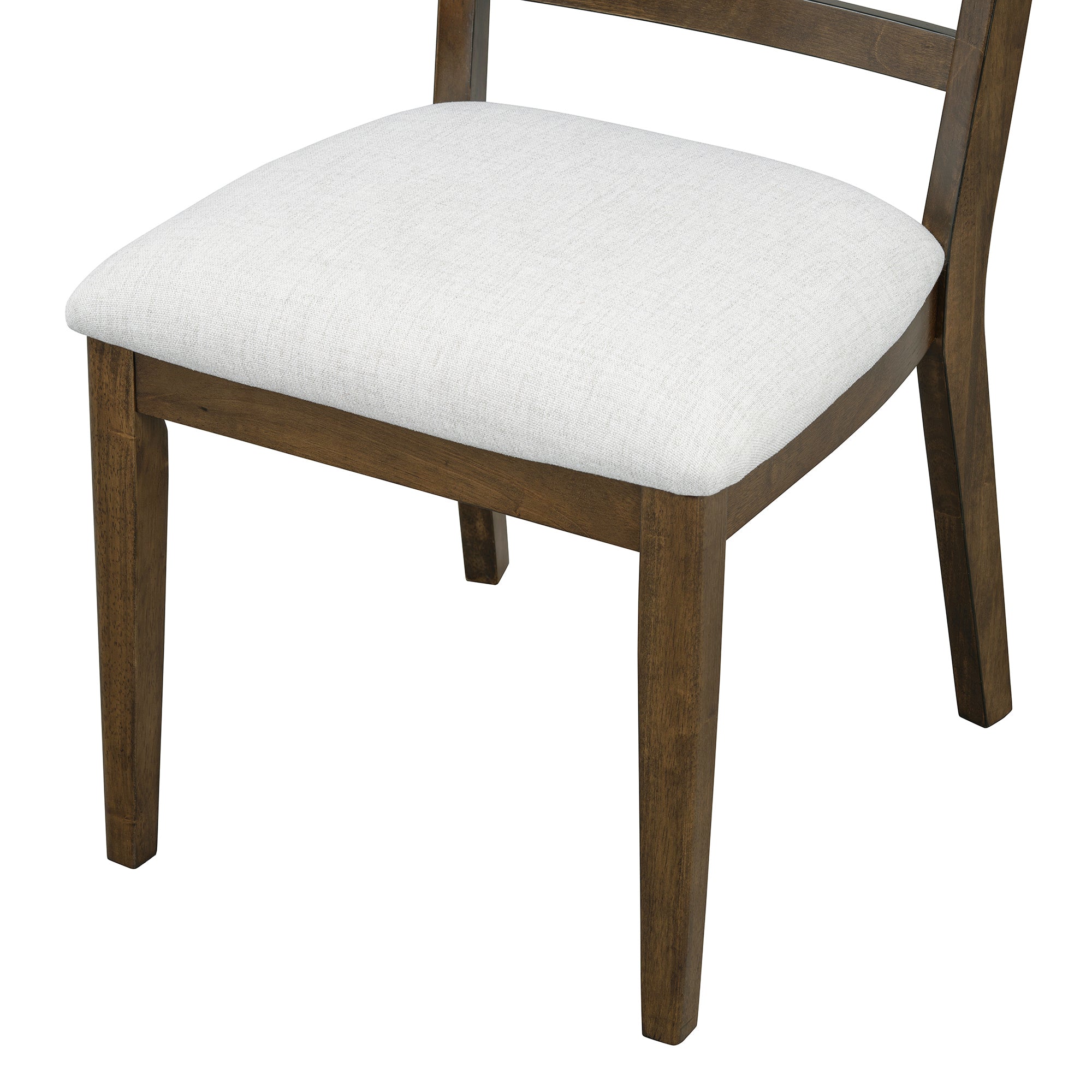 5-Pc Retro Rustic Dining Set (Walnut)