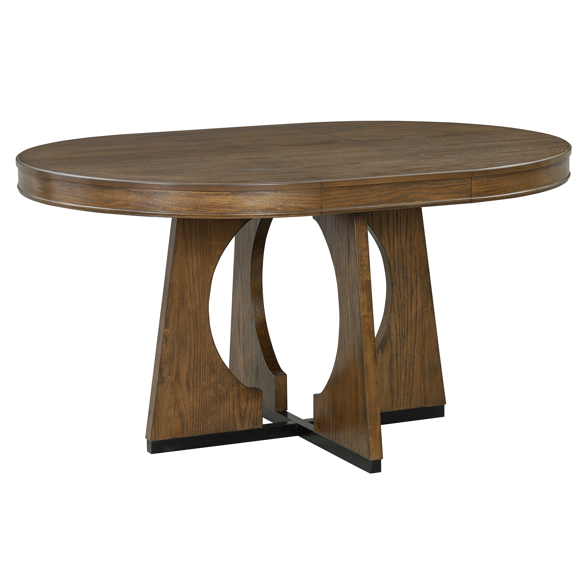 5-Pc Retro Rustic Dining Set (Walnut)