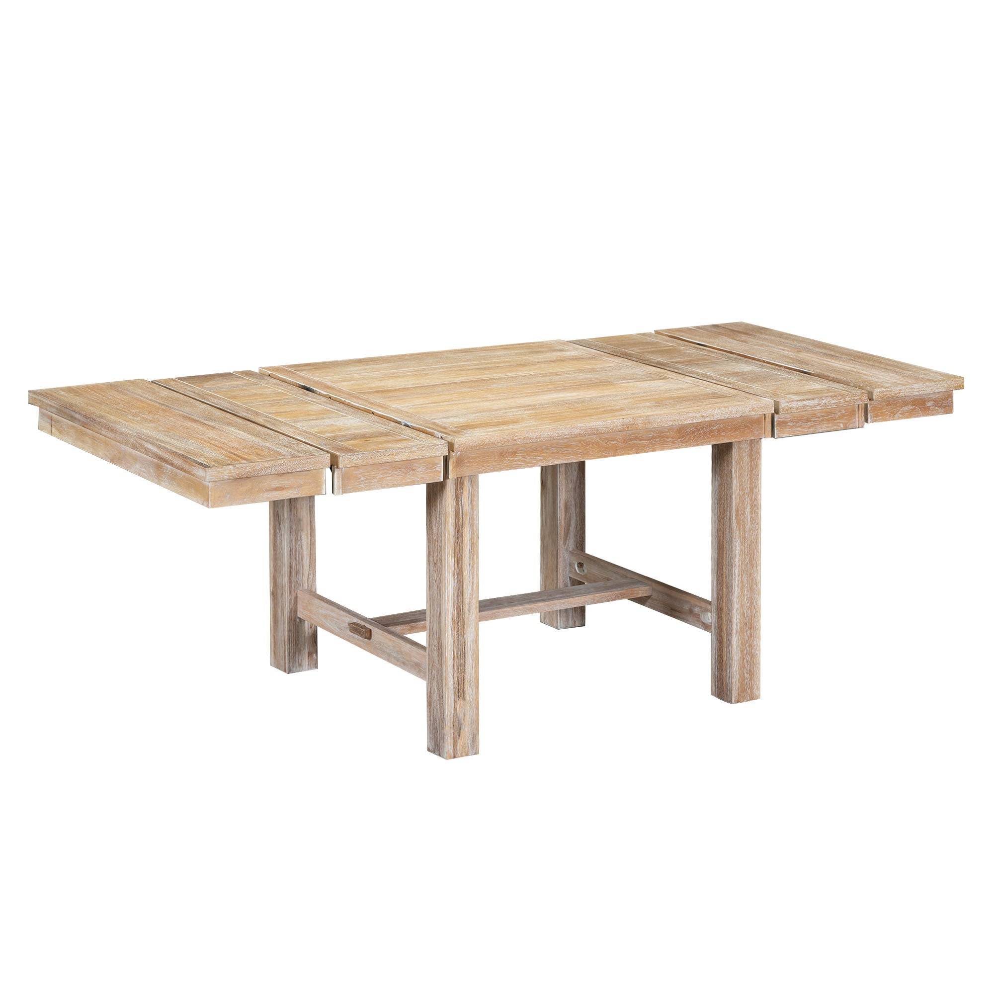 82" Farmhouse Dining Table Set, 6-Piece