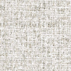 Off-white woven sofa fabric close-up with textured loop pattern