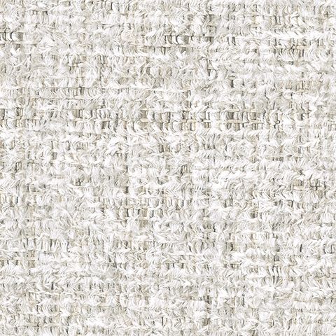 Off-white woven sofa fabric close-up with textured loop pattern