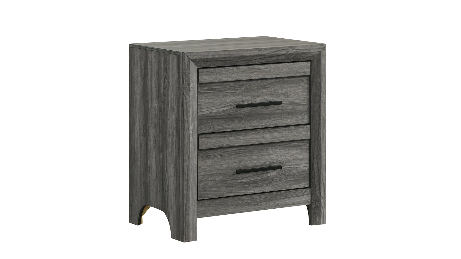 Denver Modern 4 Pc Twin Bedroom Set - Gray