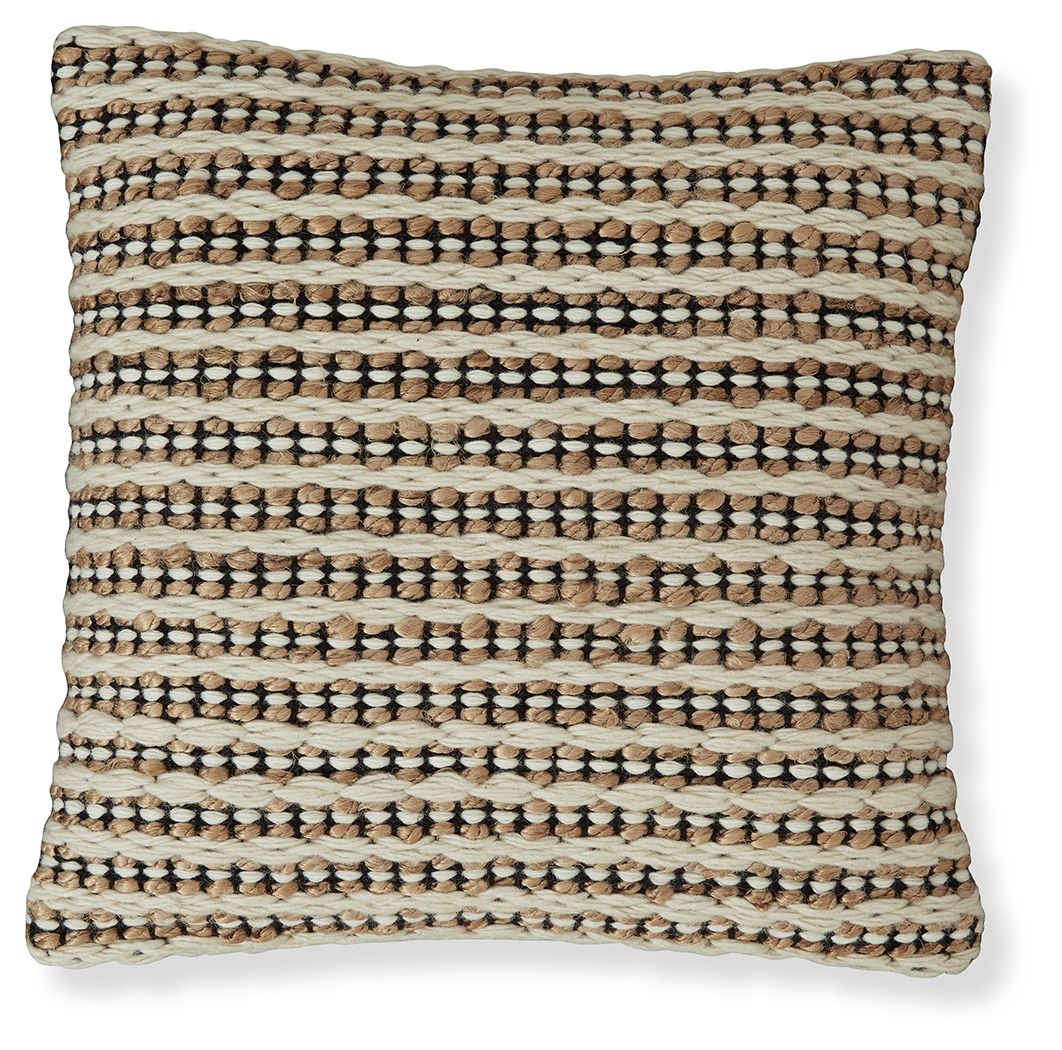 Nealington Brown / Black/white - Pillow