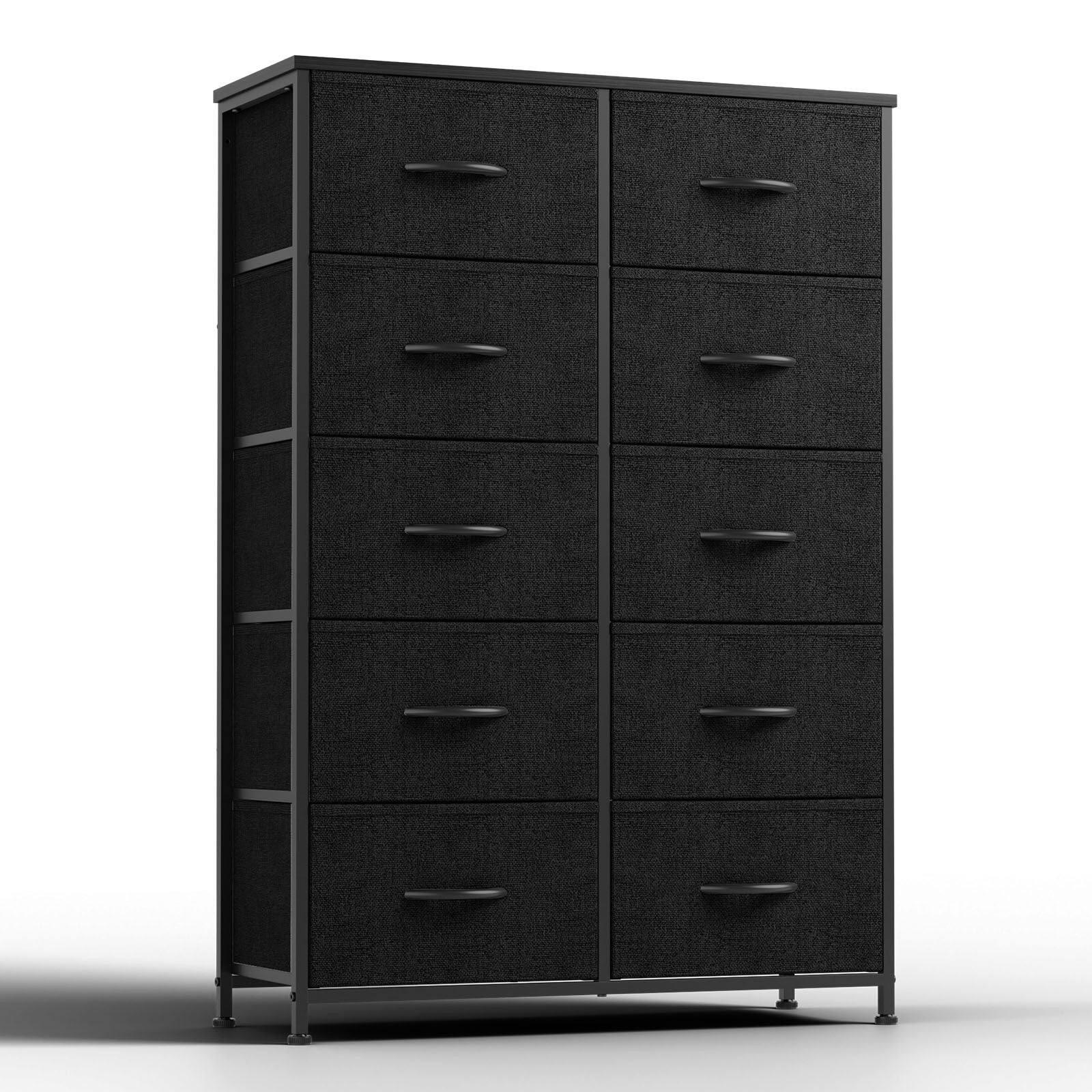 10-Drawer Dresser - Fabric Storage Tower
