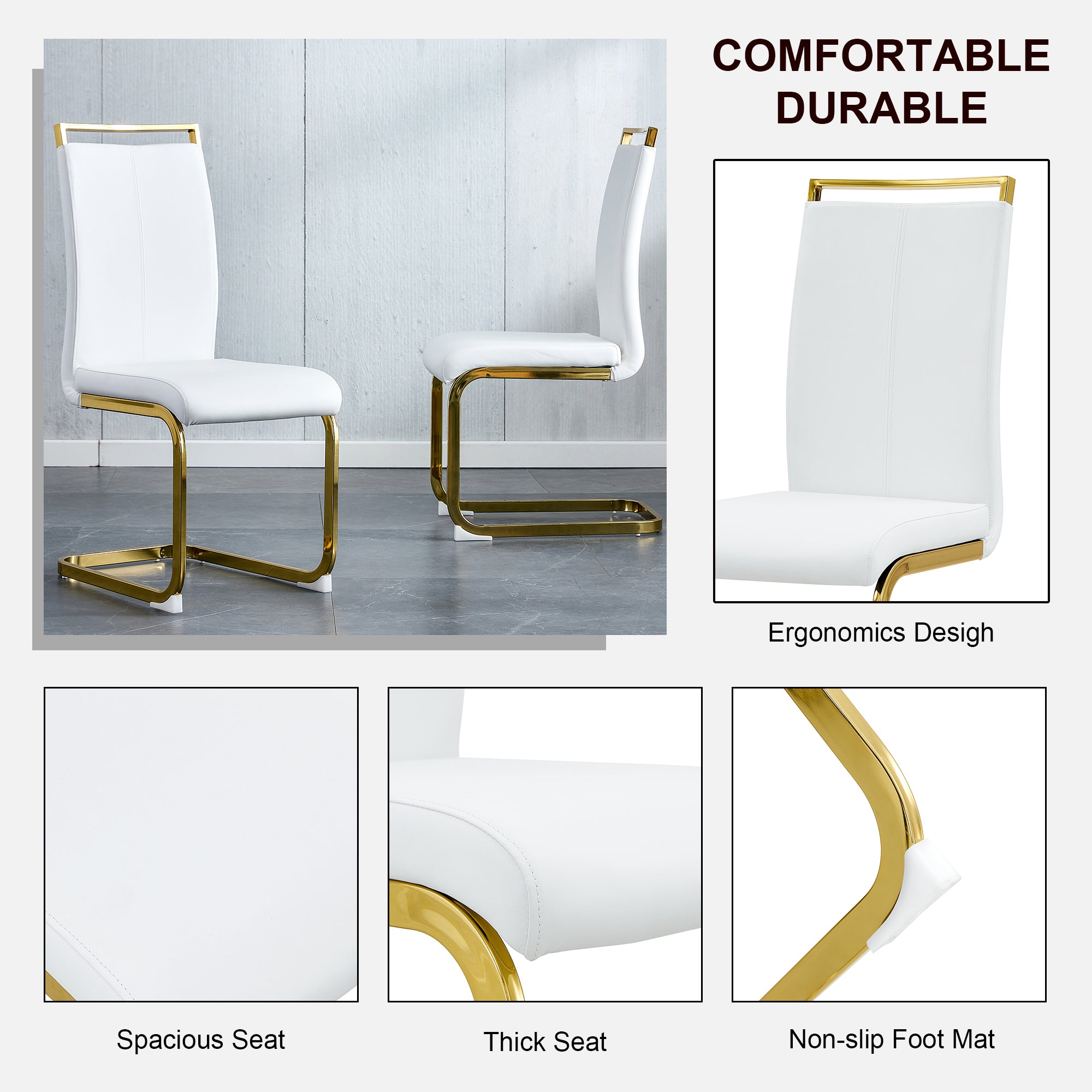 Modern Glass Dining Table Set (6-8 Chairs)