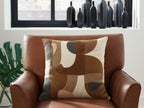 Hallam - Pillow (Set of 4) - Sienna / Gold / Charcoal