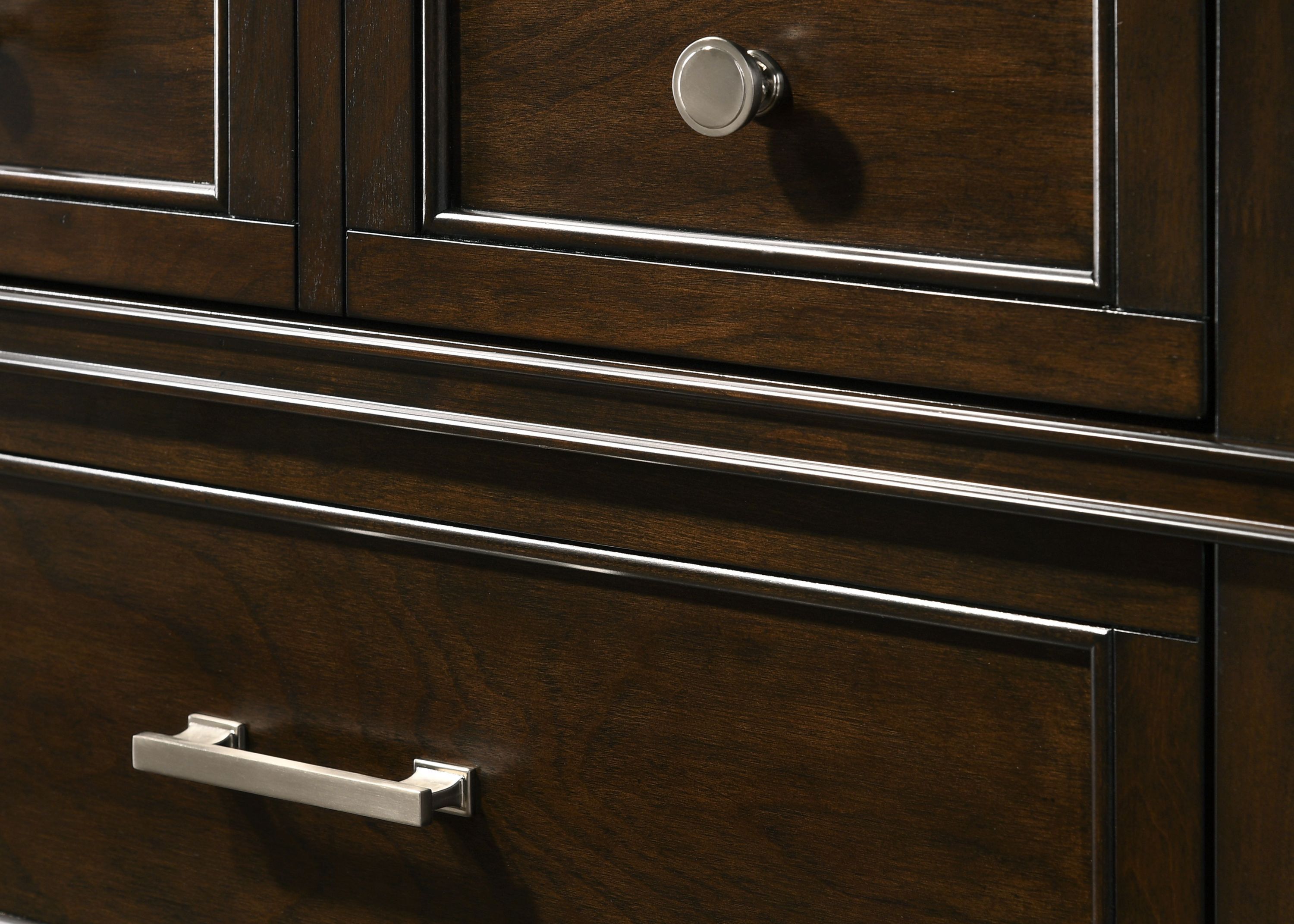 Merlot 6-Drawer Dresser | Modern Bedroom Storage
