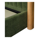 Nina - King Bed - Forest Green