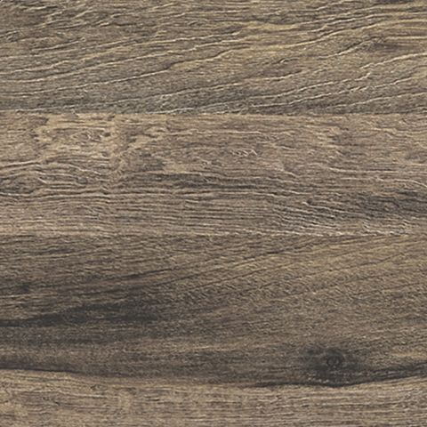 Dark brown wood panel headboard close-up with horizontal grain slats
