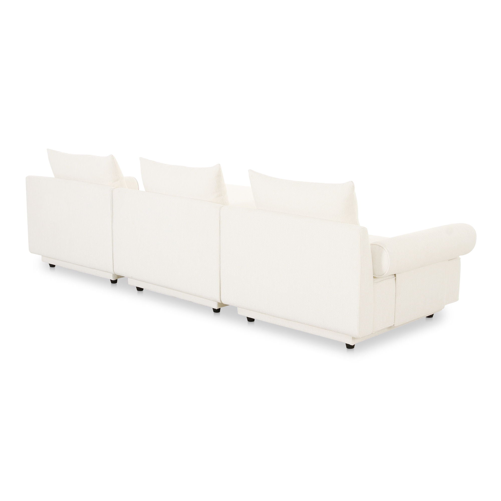 Rosello - Modular Sofa - White-Stationary Sectionals-American Furniture Outlet