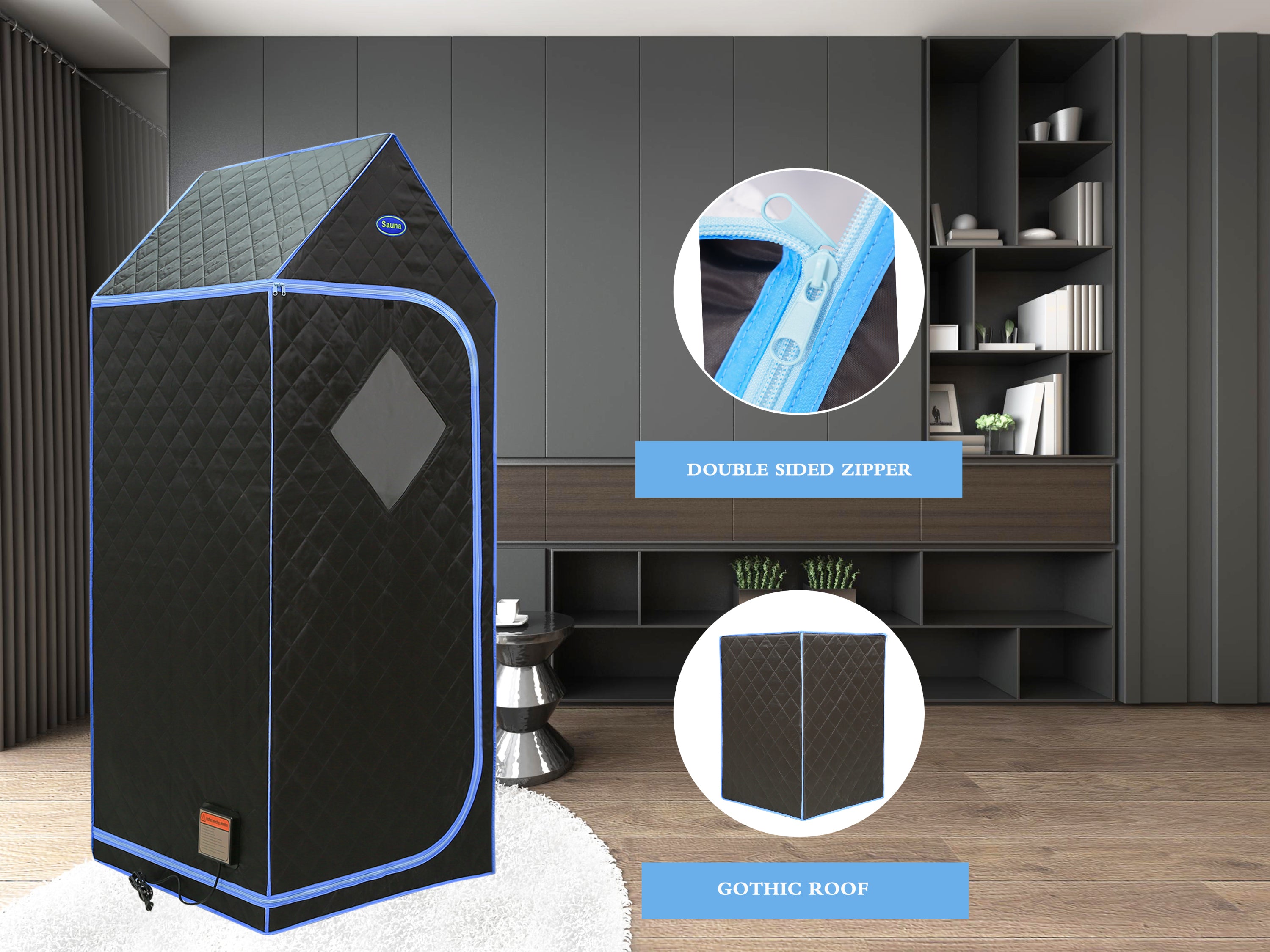 Portable Infrared Sauna Tent - Home Spa Detox