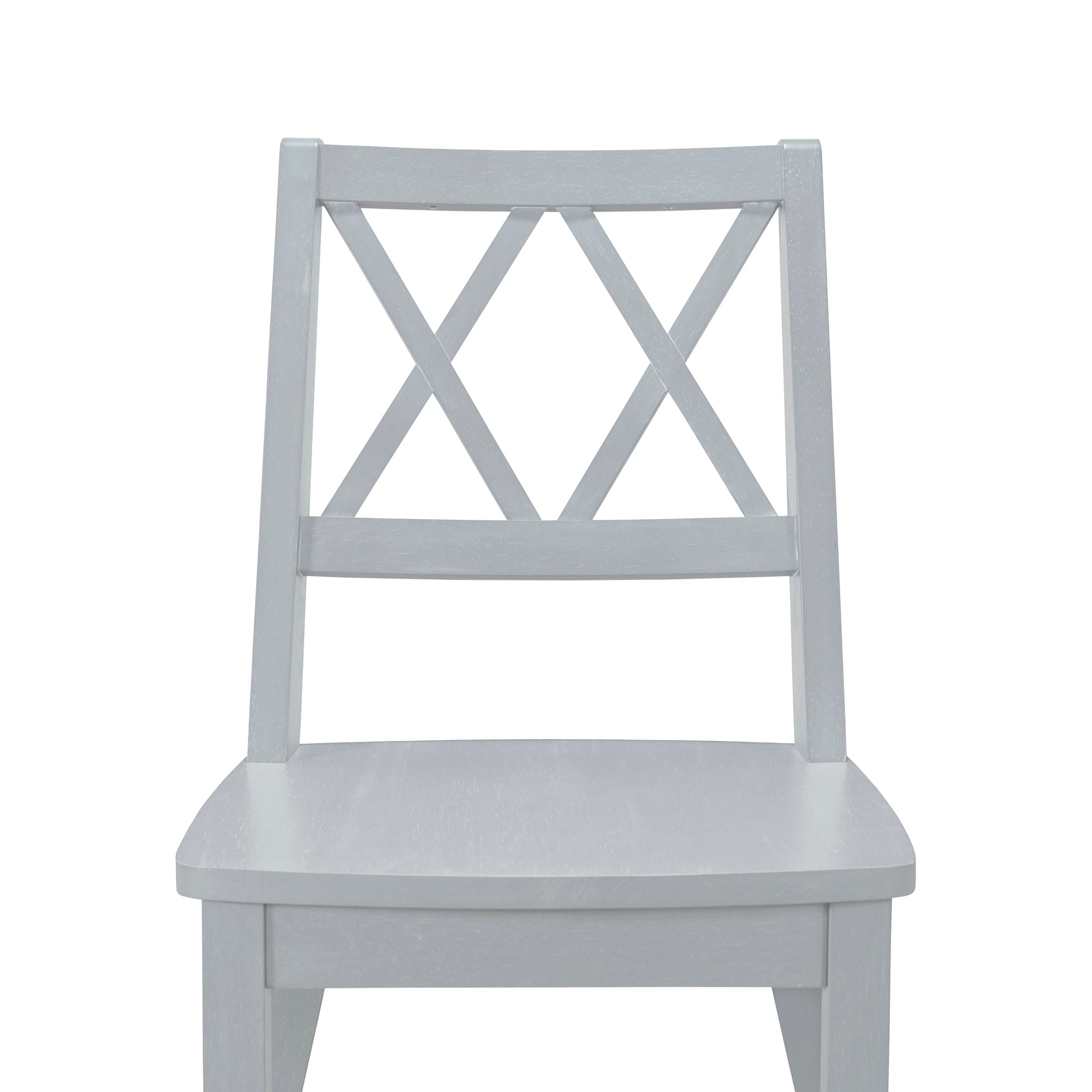Mid-Century 5-Pc. Dining Set w/Leaf, Grey