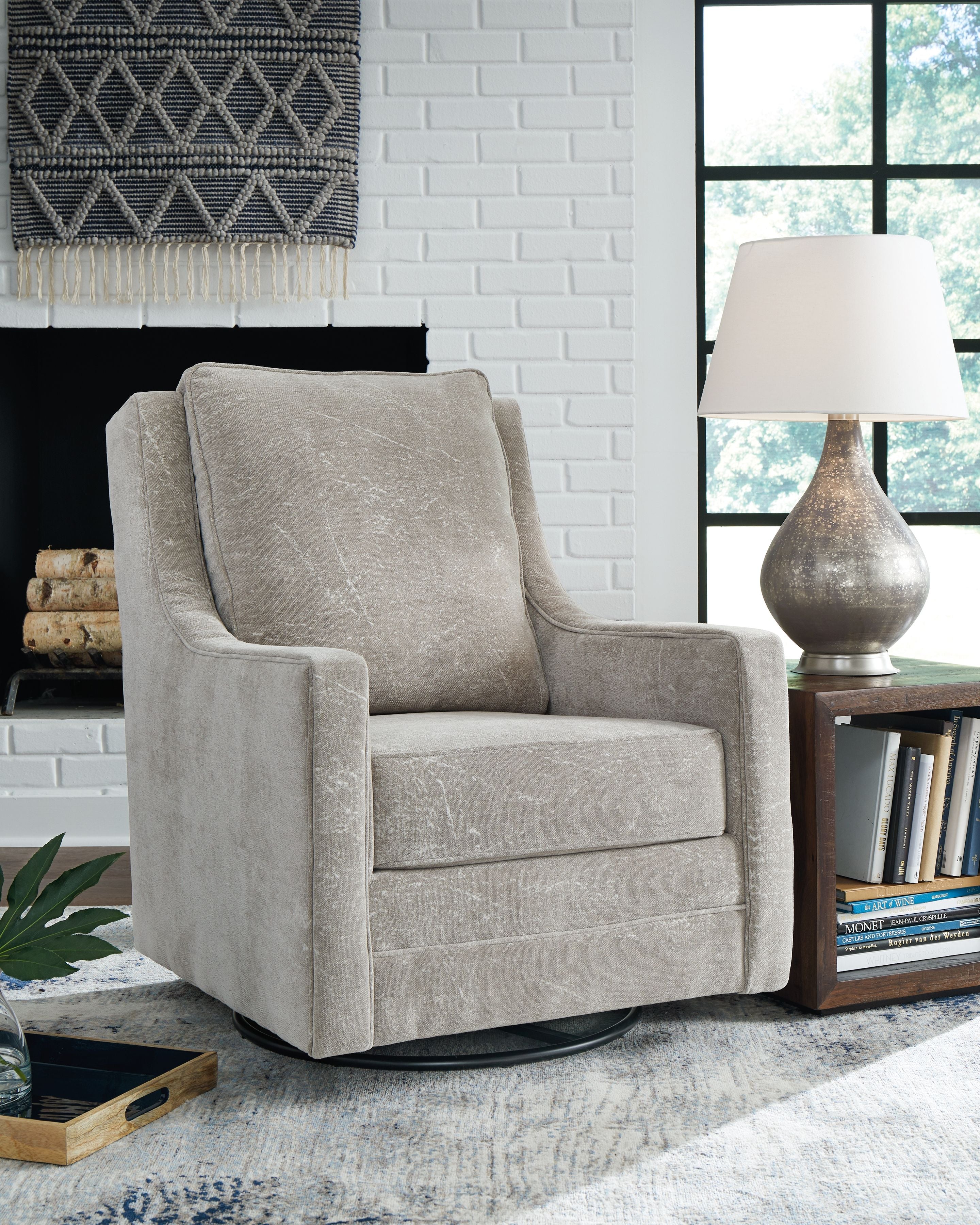 Kambria  Pebble - Swivel Glider Accent Chair