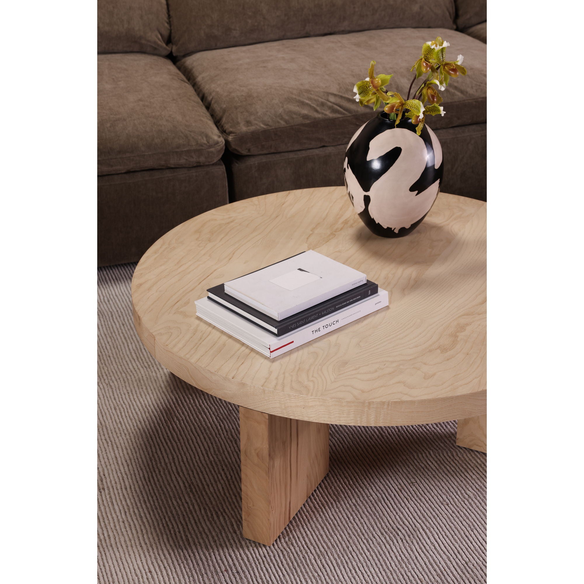 Oregon - Round Coffee Table - Natural