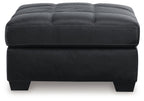 Barlin Mills - Oversized Accent Ottoman - Carbon