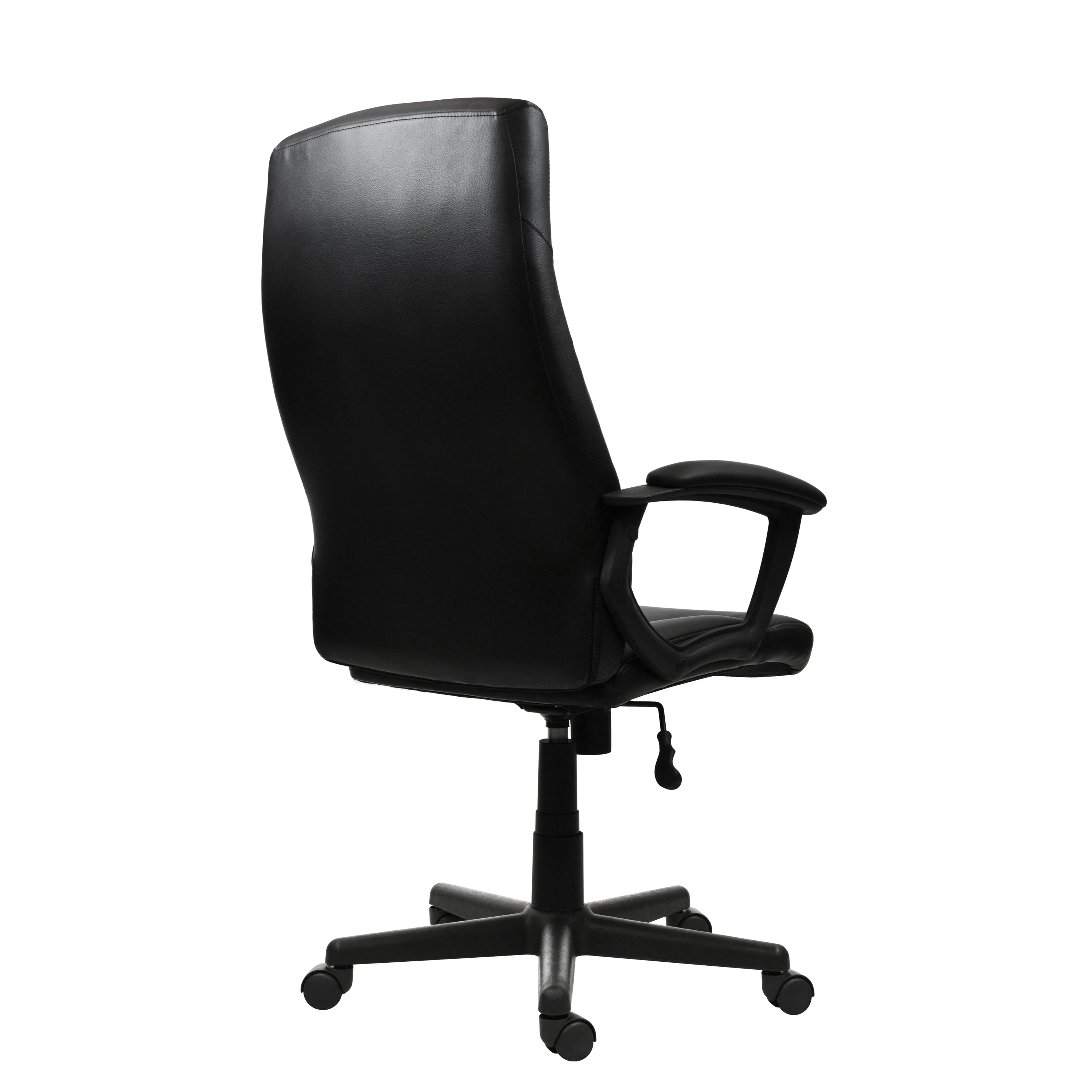 Medium Back Executive Office Chair- Black