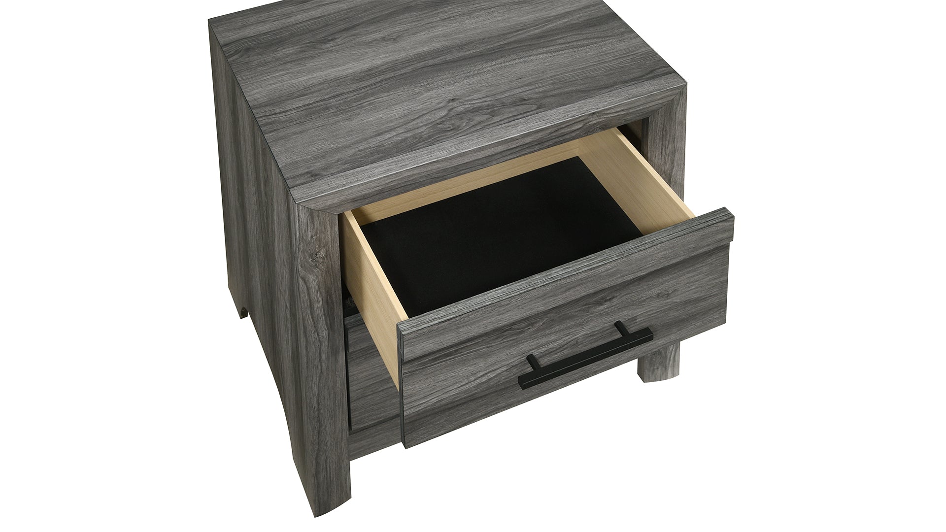 Denver Modern 4 Pc Twin Bedroom Set - Gray