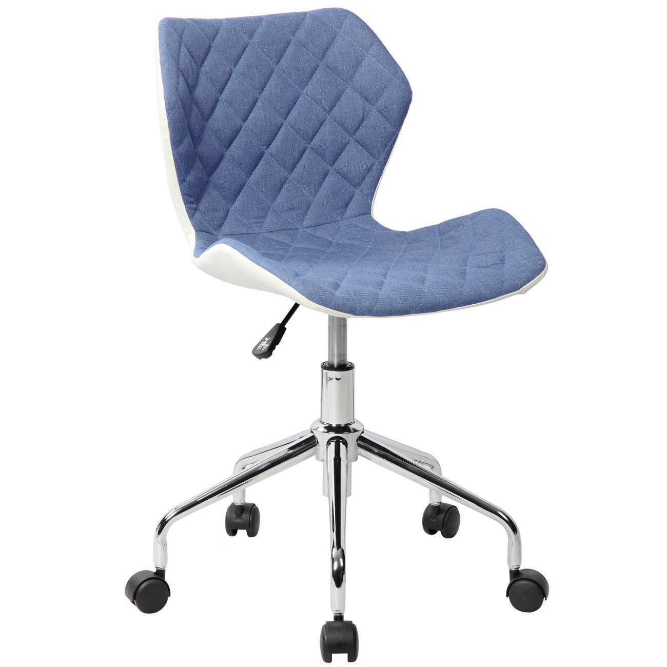 Modern Height Adjustable Office Chair- Blue