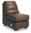 Whitlock - Armless Chair - Umber