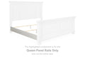 Robbinsdale - Queen Panel Rails - Antique White