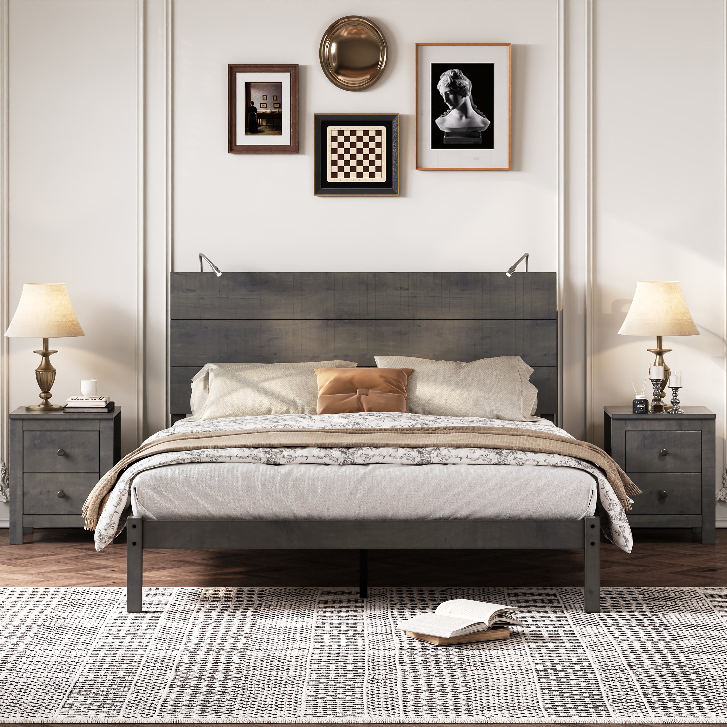 Farmhouse 3-Piece Bedroom Set, Queen